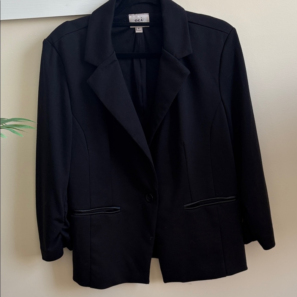 ECI Classic Black Women's Blazer